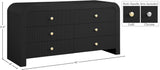 Artisto Contemporary Dresser with Rich Ash Veneer Finish and Versatile Handle Options for Storage