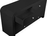 Artisto Contemporary Dresser with Rich Ash Veneer Finish and Versatile Handle Options for Storage