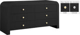 Artisto Contemporary Dresser with Rich Ash Veneer Finish and Versatile Handle Options for Storage