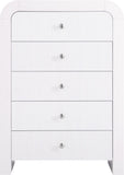 Artisto Contemporary Chest with Rich Ash Veneer Finish and Versatile Gold & Chrome Handles