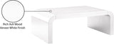 Artisto Contemporary Coffee Table with Rich Ash Veneer Finish - Stylish Curved Design for Modern Homes