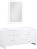 Artisto Contemporary Dresser with Rich Ash Veneer Finish and Versatile Handle Options for Storage