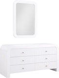 Artisto Contemporary Dresser with Rich Ash Veneer Finish and Versatile Handle Options for Storage
