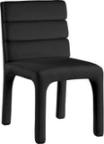 Kai Dining Chair Set of 2 - Luxurious Velvet Upholstery with Channel Tufting for Ultimate Comfort