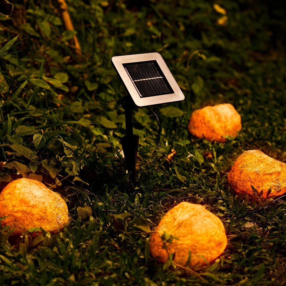 Solar Stone Glow Light