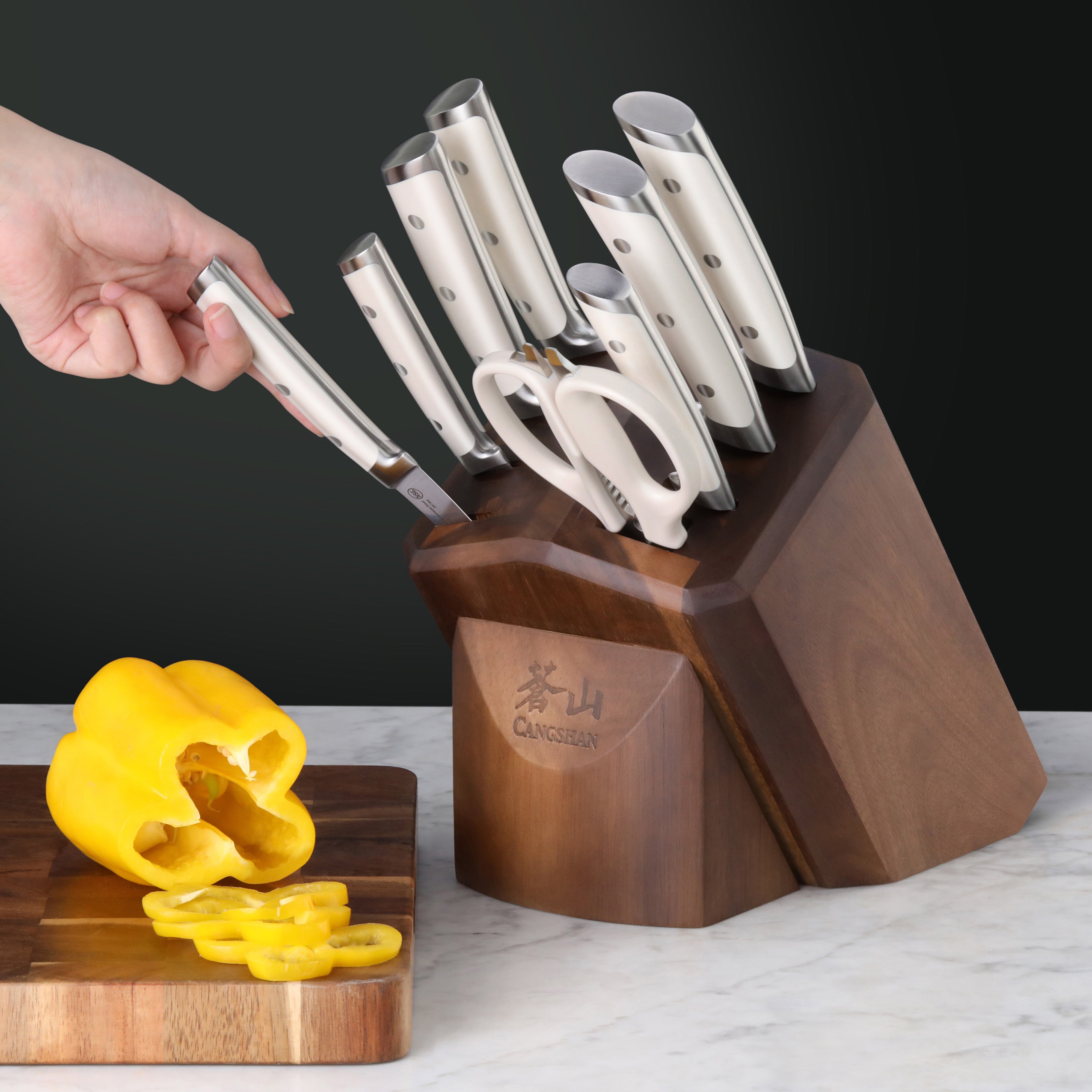 S1 Series 10-Piece Knife Block Set, Forged German Steel, 1026139