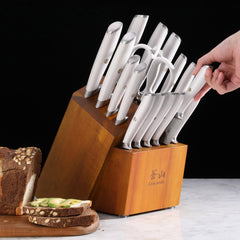 L & L1 Series 17-Piece Knife Set, Forged German Steel