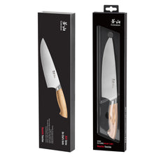 OLIV Series 8-Inch Chef's Knife, Forged Swedish 14C28N Steel, 501561