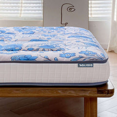 MAXYOYO Padded Japanese Floor Mattress,  Floral Printed Futon Mattress Folding Sleeping Pad
