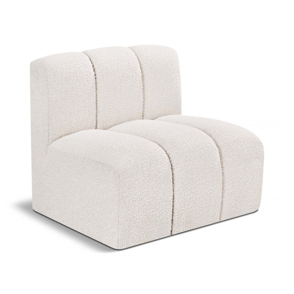 Arc Boucle Fabric Modular Chair