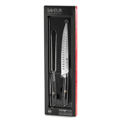 Saveur Selects 2-Piece Carving Set, Forged German Steel, 1026283