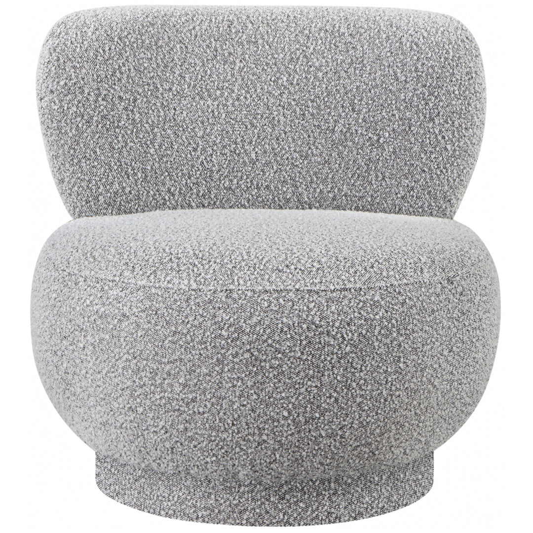 Calais Boucle Fabric Accent Chair