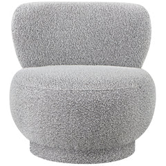 Calais Boucle Fabric Accent Chair