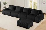 LAURENT 146" 4-Seater Sofa with 1 Ottoman