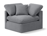 Indulge - Velvet Corner Chair