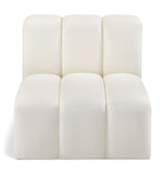 Arc - Faux Leather Straight Chair
