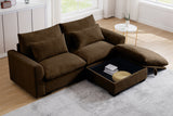 HARMONY 86" Sofa Loveseat with 1 Ottoman