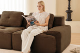 CORDELIA 116" 5-Seater Sectional with 2 Ottomans