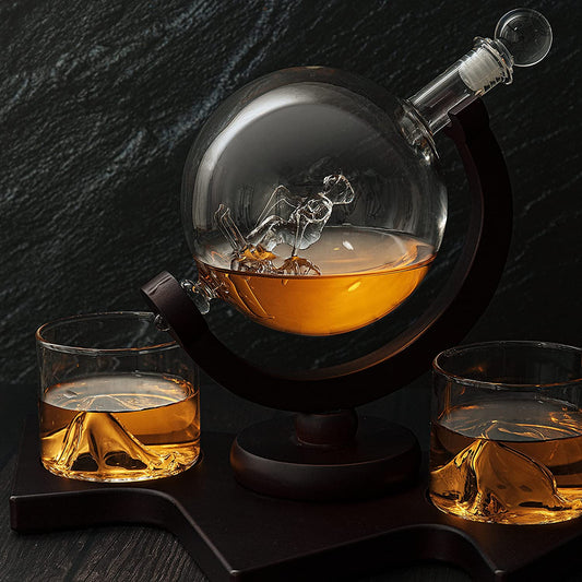 Ski Wine and Whiskey Decanter 850ml