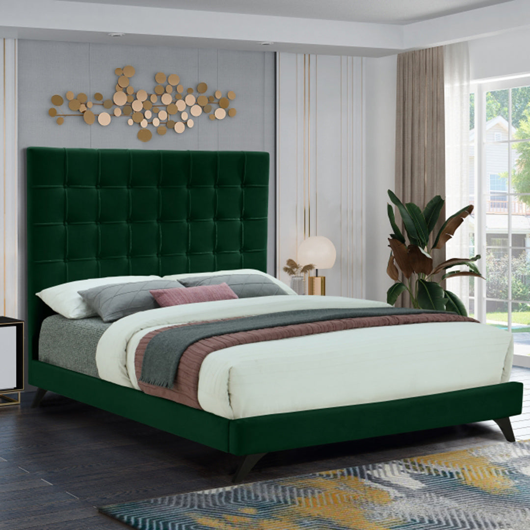 Elly Velvet King Bed