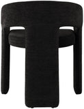 Rendition Fabric Dining Chair - Contemporary Curved Design for Modern Homes and Elegant Spaces