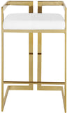 Ezra Contemporary Counter Stool Set of 2 - Stylish Seating for Home Bar or Kitchen with Comfort
