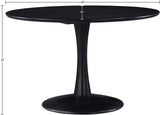 Tulip Dining Table - Chic Mid-Century Modern Design for Cozy Spaces, Perfect for Intimate Dinners