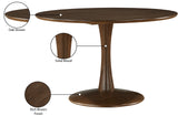 Tulip Dining Table - Chic Mid-Century Modern Design for Cozy Spaces, Perfect for Intimate Dinners