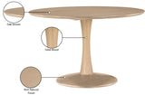 Tulip Dining Table - Chic Mid-Century Modern Design for Cozy Spaces, Perfect for Intimate Dinners