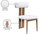 Dario Dining Chairs Set of 2 - Contemporary Comfort with Stylish Support for Your Dining Room