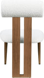 Dario Dining Chairs Set of 2 - Contemporary Comfort with Stylish Support for Your Dining Room