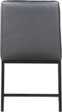Bryce Contemporary Dining Chair Set - Stylish Quilted Design with Comfortable Cushions and Metal Frame