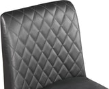 Bryce Contemporary Dining Stool Set - Stylish Quilted Design with Comfort & Sturdy Metal Support