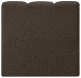 Arc - Boucle Fabric Straight Chair
