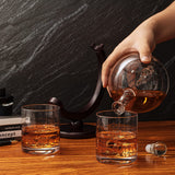 Lady Justice Law U.S. Constitution Whiskey & Wine Decanter Set - 850ml