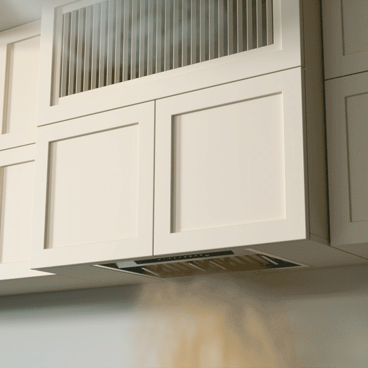 CIARRA Professional Series 34 inch Built-In Range Hood Insert with 4-Speed Levels and Smart Control | CAS34927A-OW
