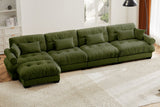 CLOUDIES 173" 4 Seater Sofa with 1 Ottoman