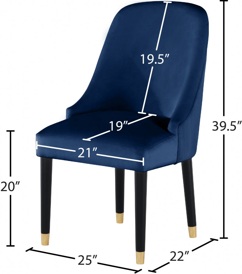 Omni Velvet Dining Chair