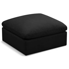 Plush Velvet Standard Comfort Modular Ottoman