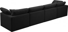 Plush Velvet Standard Comfort Modular Sofa