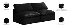 Plush Velvet Standard Comfort Modular Sofa