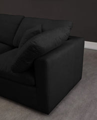 Plush Velvet Standard Comfort Modular Sofa