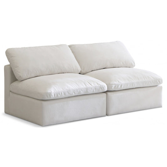 Plush Velvet Standard Comfort Modular Sofa