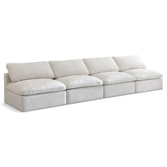 Plush Velvet Standard Comfort Modular Sofa