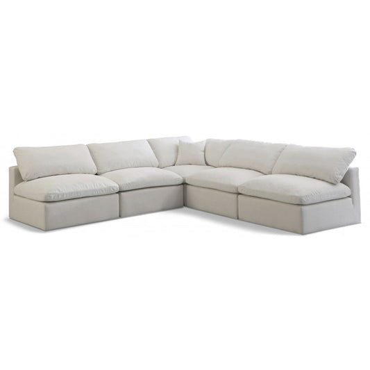 Plush Velvet Standard Comfort Modular Sectional