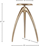 Clara Adjustable Contemporary Bar Stool – Sleek Aluminum Design for Modern Kitchen & Home Bar