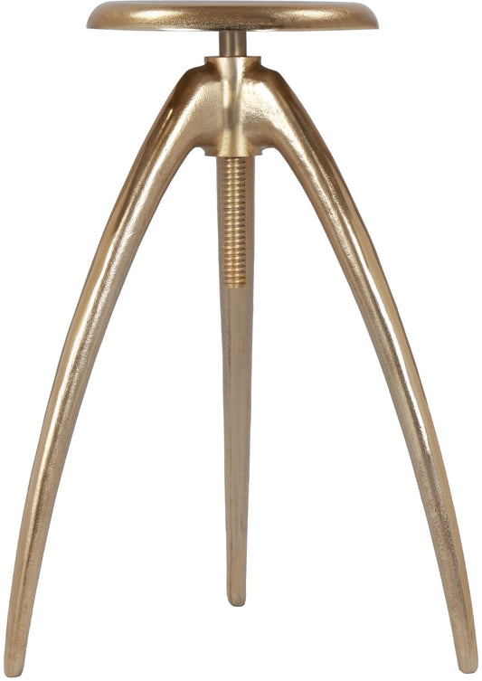 Clara Adjustable Contemporary Bar Stool – Sleek Aluminum Design for Modern Kitchen & Home Bar