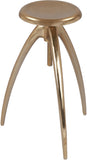 Clara Adjustable Contemporary Bar Stool – Sleek Aluminum Design for Modern Kitchen & Home Bar