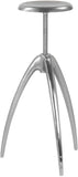 Clara Adjustable Contemporary Bar Stool – Sleek Aluminum Design for Modern Kitchen & Home Bar