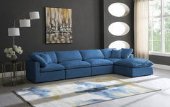 Plush Velvet Standard Comfort Modular Sectional